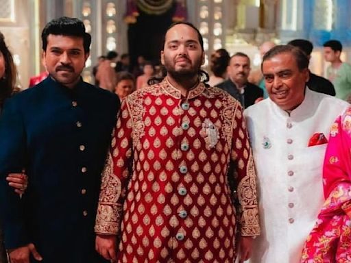 Ram Charan shares UNSEEN pics from Anant Ambani and Radhika Merchant's wedding; pens sweet note