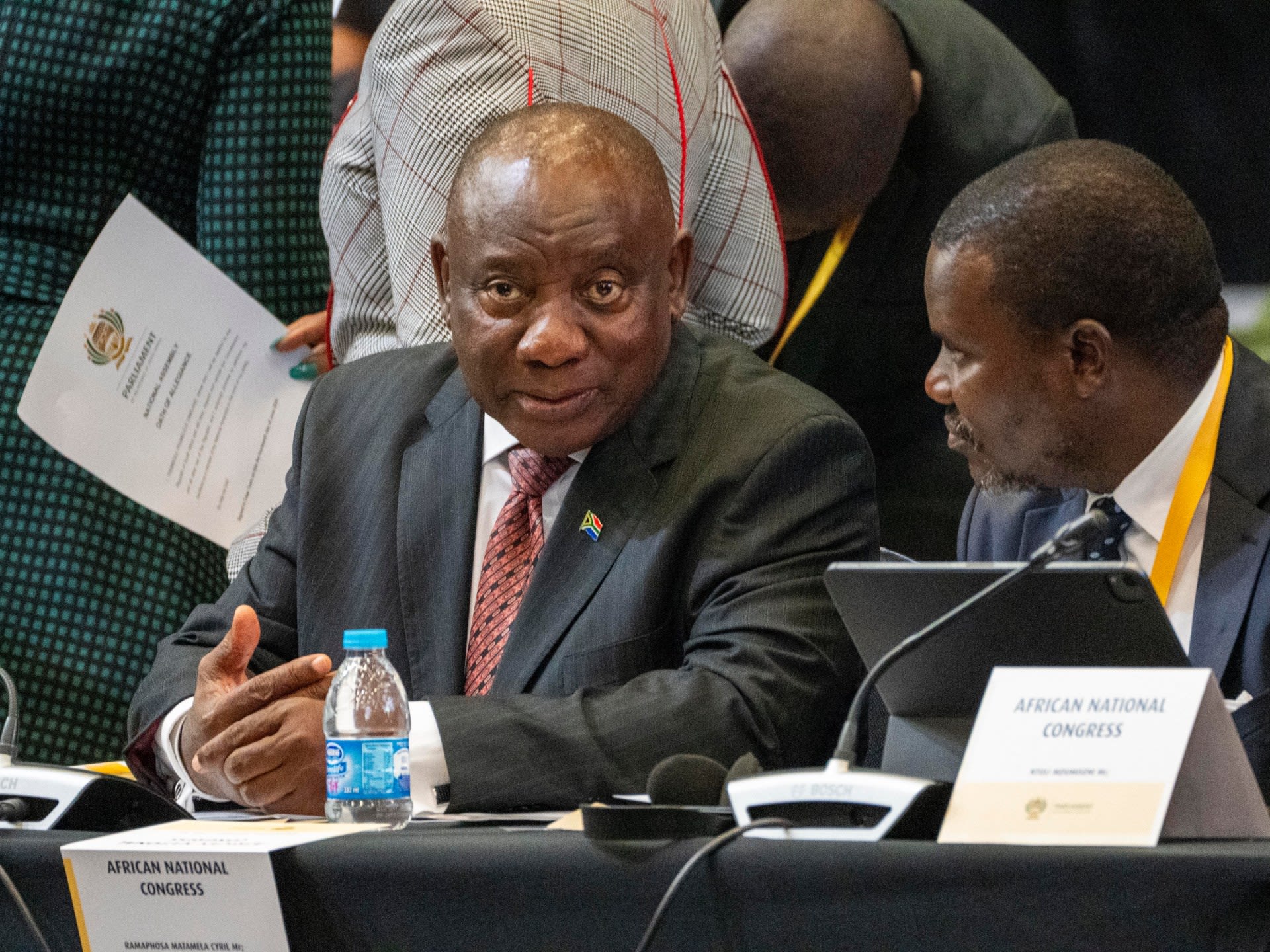 South Africa’s Ramaphosa names new cabinet