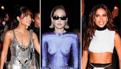Brillos, transparencias y aberturas, los mejores looks del after party de Vogue World