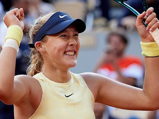 Tennis prodigy Mirra Andreeva stuns Aryna Sabalenka at French Open to become youngest semifinalist since 1997