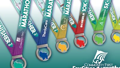 First look at the Fox Cities Marathon medal and T-shirt designs