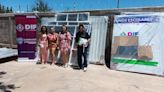 Equipa DIF con cocina a escuelas de Parral, Jiménez y Moris