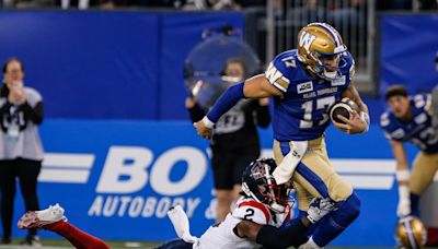 Collaros on the sidelines as winless Bombers prepare to host Redblacks