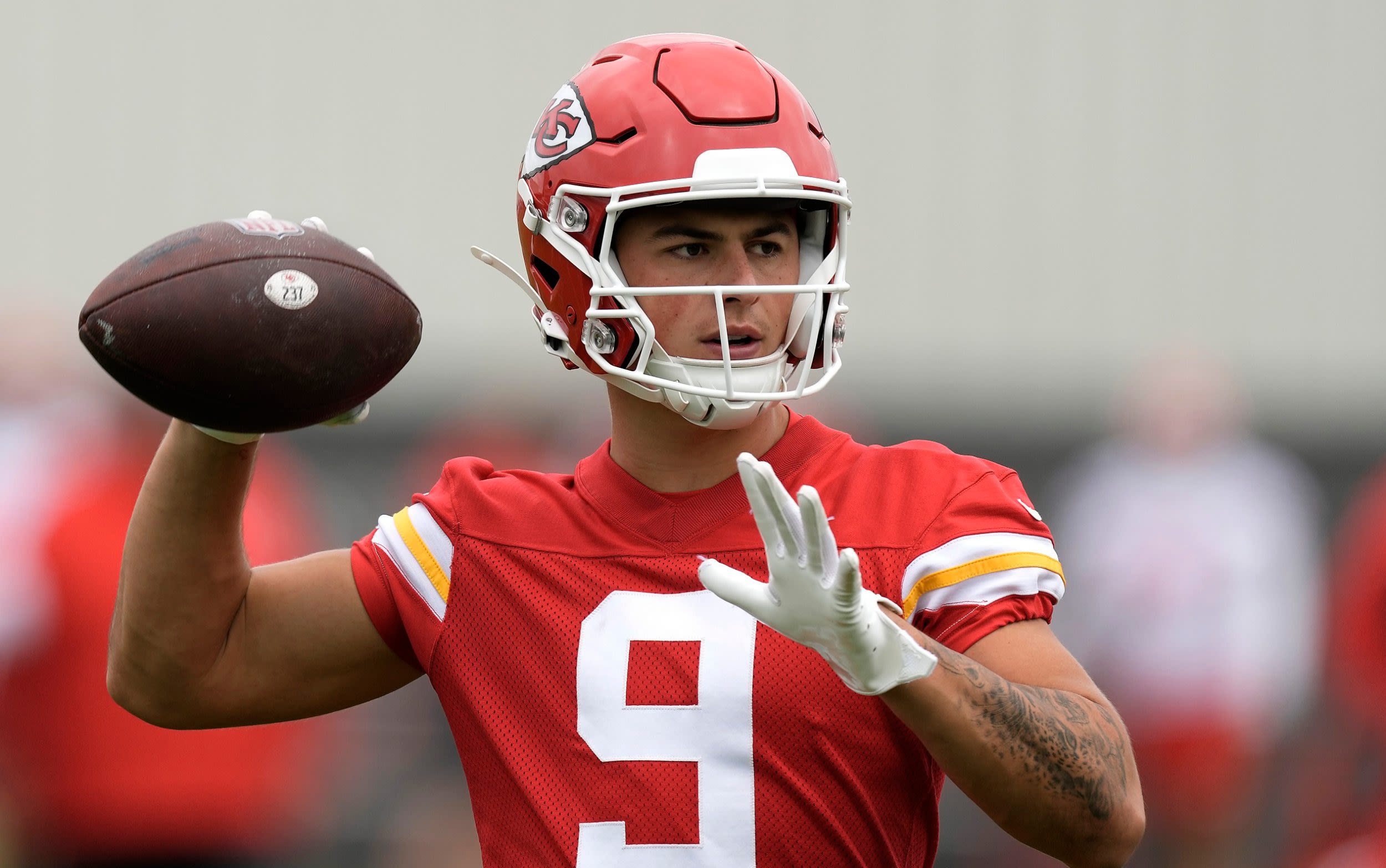 Watch: Louis Rees-Zammit’s training video hints at Kansas City Chiefs ‘special teams’ role