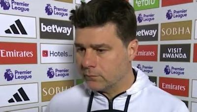 Pochettino, harto de su Chelsea tras el 5-0 del Arsenal: "Qué malos somos"