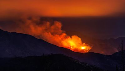 Line Fire in Southern California burns 34,000 acres, arson suspect arrested as thousands flee: "Nothing is worth it"