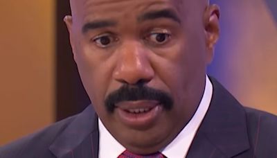 Steve Harvey utters 'really?' at Family Feud player's wrong & offensive answer