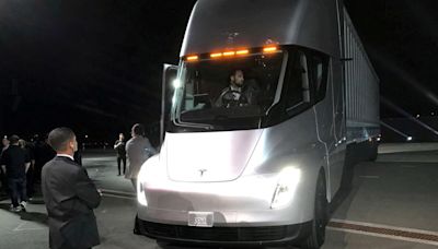 Tesla Semi trucks in short supply for PepsiCo as its rivals use competing EV big rigs