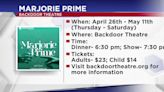 Backdoor Theatre presents “Marjorie Prime”