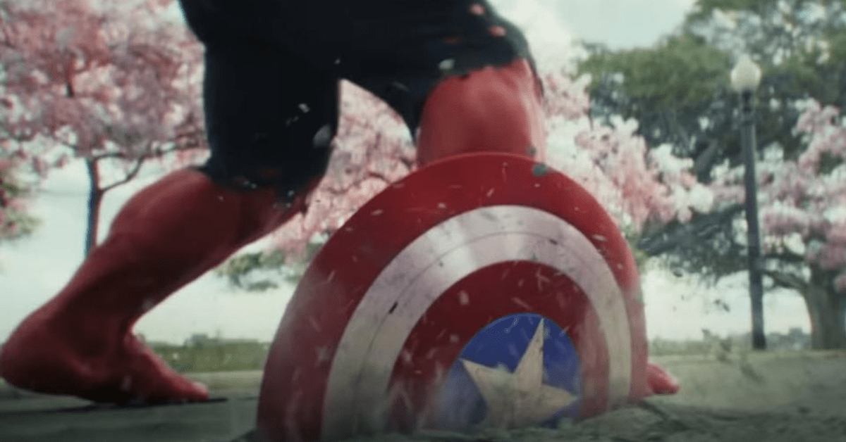 Captain America: Brave New World Comic Con Footage Reveals Red Hulk
