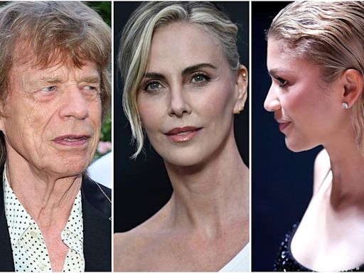En fotos: de Charlize Theron y Zendaya a Mick Jagger, los famosos que pasaron por la alfombra roja en la antesala de los Juegos Olímpicos