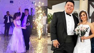 Así fue la tierna boda de Bertha, la hermana Octavio Ocaña (VIDEO)