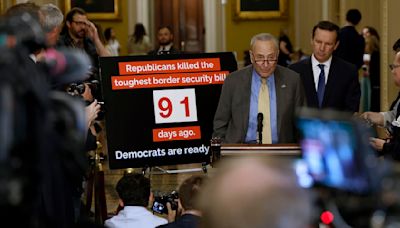 Schumer plans to revive bipartisan border deal to put Senate Republicans on the spot