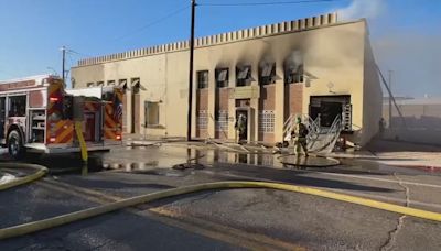 Firefighters battling second alarm fire at downtown Phoenix business