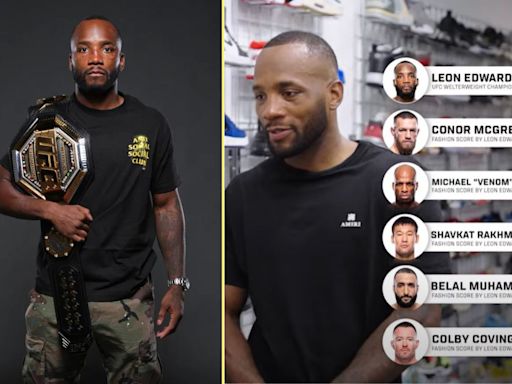 Leon Edwards gives Conor McGregor 10/10 as he ranks UFC's best and worst dressed