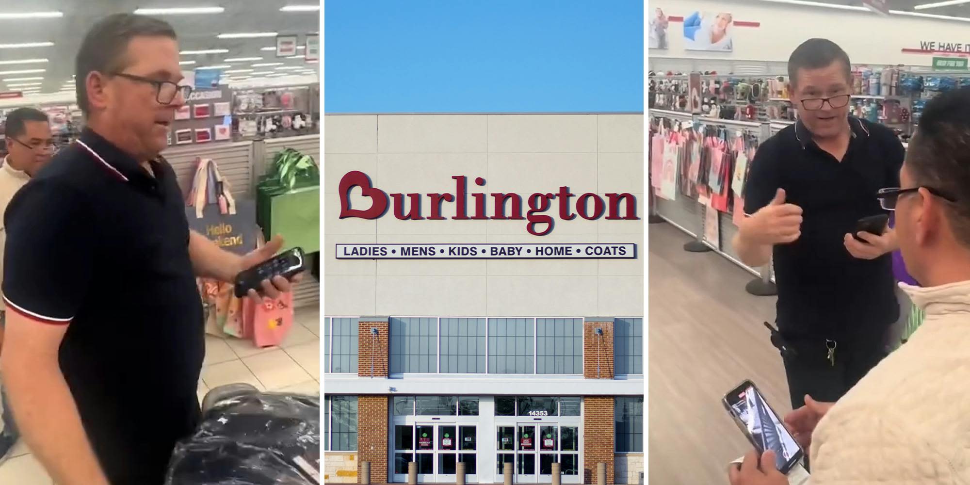 ‘Look what you did’: Burlington manager tries to force customer to leave without the items they paid for. It backfires