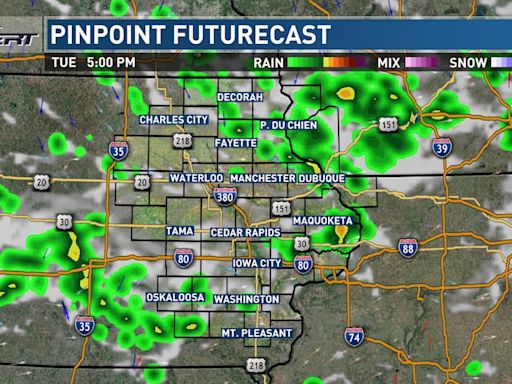 Afternoon Scattered Storms Continue Tuesday & Wednesday