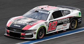 Defending Coca-Cola 600 winner Ryan Blaney out after slamming wall with blown tire