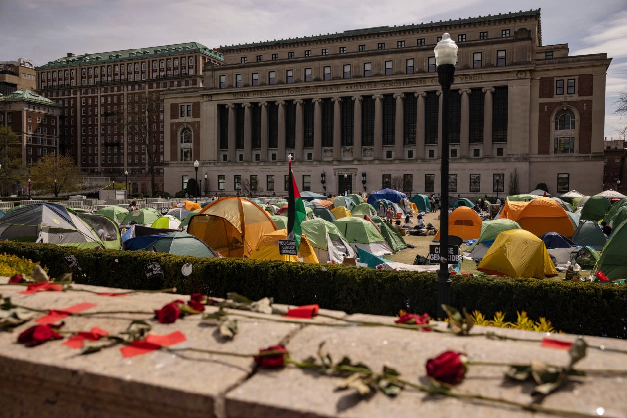 Anti-war protesters dig in as some schools close encampments after reports of antisemitic activity