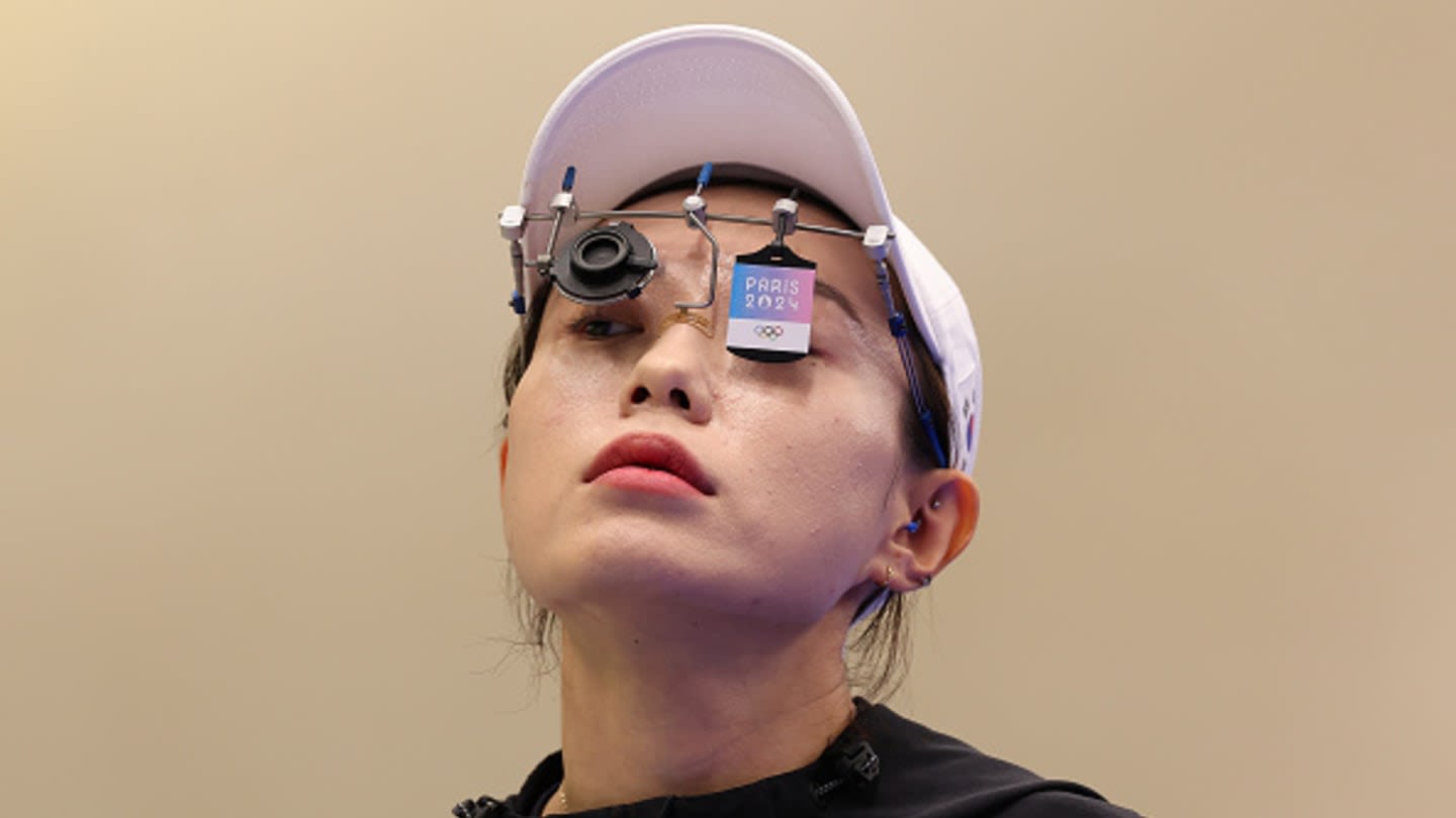 Kim Yeji and Her Shooting Glasses Produced the Coolest Photos of the Paris Games