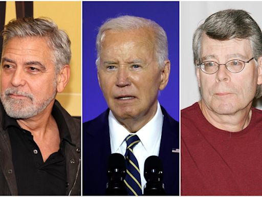 All the celebrities who have called for Joe Biden to step down, from George Clooney to Stephen King