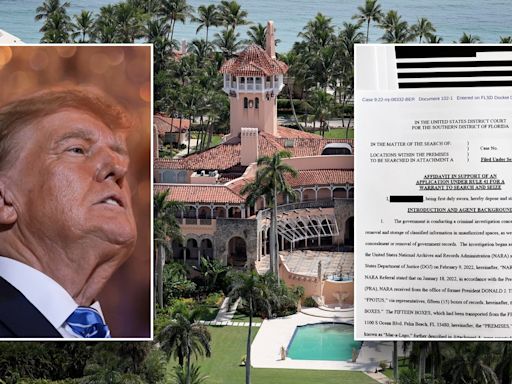 Judge unseals FBI probe into Trump's classified documents case, including detailed timeline of Mar-a-Lago raid