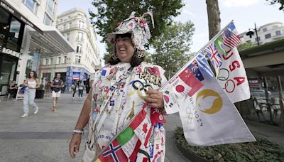 WATCH: Olympics superfan who spent her savings to get to her 7th Games