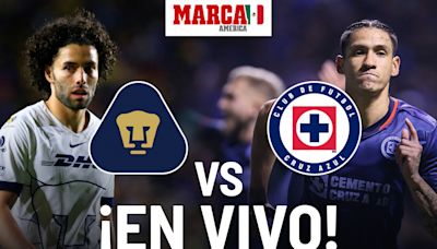 Juego de Pumas vs Cruz Azul hoy EN VIVO Online. Partido 4tos de Liga MX 2024 | Marca