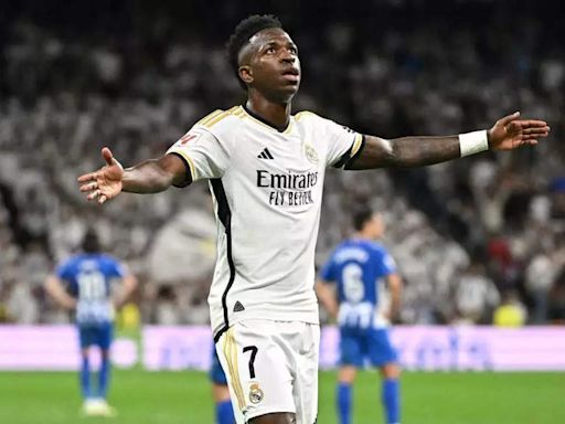 LaLiga: Vinicius Junior, Jude Bellingham steal the show in Real Madrid's 5-0 win over Alaves | Football News - Times of India