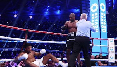 Dubois nocauteia Joshua e mantém o cinturão da Federação Internacional de Boxe