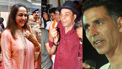 Lok Sabha Elections 2024: Akshay Kumar answers if he stood in a queue to vote; Dharmendra, Hema Malini, Esha Deol caste votes too