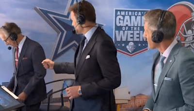 Tom Brady Had Awkward On-Air Moment With Mike Pereira During NFL Broadcasting Debut