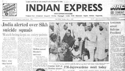 July 1, 1984, Forty Years Ago: Sikh suicide squads