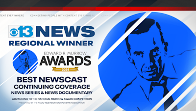 CBS13 wins 4 regional Edward R. Murrow Awards
