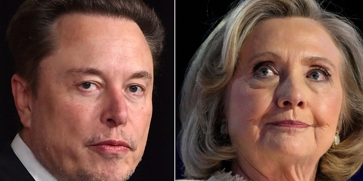 Hillary Clinton Scorches Elon Musk For 'Rotten And Creepy' Comments To Taylor Swift