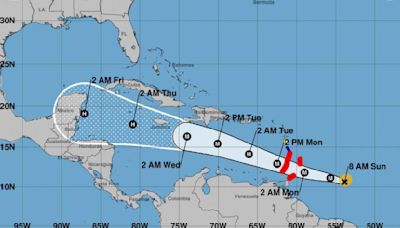 Hurricane Beryl maps show path and landfall forecast