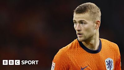 Matthijs de Ligt: Netherlands' Ronald Koeman substitutes Manchester United defender