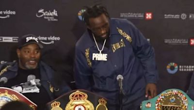 Watch Crawford bluntly end press conference and leave after 'pointless' question