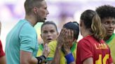 Así fue la acción por la que Marta vio la roja directa ante España