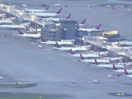 Watch | Chopper video shows planes grounded at Atlanta Airport amid worldwide tech outages