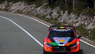 Neuville y Evans, empatados en el liderato tras la primera etapa del Rally de Croacia