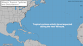 National Hurricane Center says no activity for Saturday, May 18. But Florida may see rain