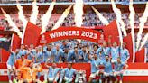 Soccer: Man City edge closer to treble after FA Cup final win over Man Utd