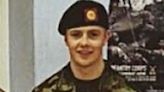 Soldier Cathal Crotty has been officially discharged from the Defence Forces