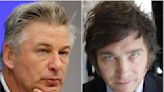 Alec Baldwin comparó a Javier Milei con un asesino serial, tras las PASO: “Hasta la misma tintura”