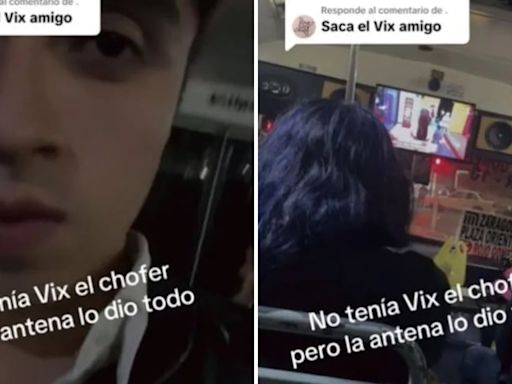 ¡Excelente servicio! Chofer de microbús se viraliza al sintonizar La Casa de los Famosos México 2 en su unidad