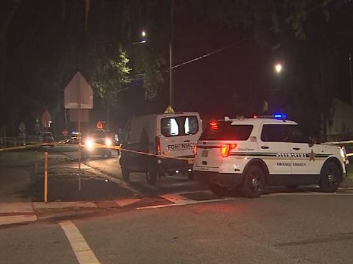 Happening now: Deputies block Orange County street for crime scene investigation