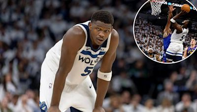 Anthony Edwards blames himself for having ‘no energy’ in Timberwolves’ Game 3 loss