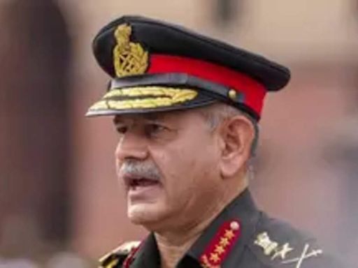 Army chief attends Jammu security meet amid surge in terror attacks | India News - Times of India