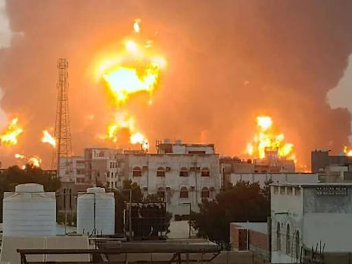 Israel bombardeó un puerto controlado por los hutíes en Yemen tras el ataque lanzado por los rebeldes contra Tel Aviv